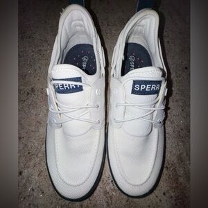 Sperry Sport Fairlead Boat Shoes | Women’s 9 | White | Never Worn | Box Included